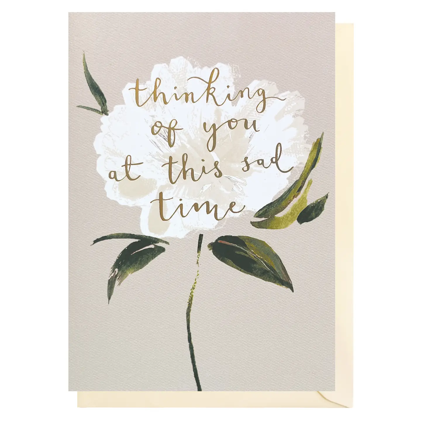 'Thinking of you at this sad time' Card