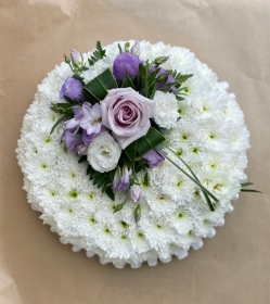 Lilac and white based posy.