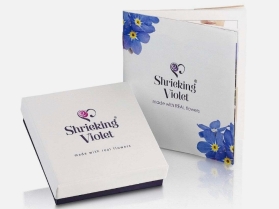 Sunflower sterling silver earrings, hand made with real flowers by Shrieking Violet.