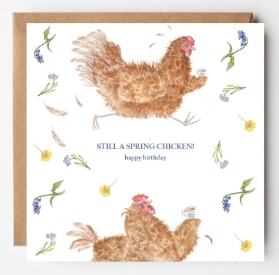 ‘Still a Spring chicken’.