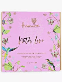 ‘With love’ hand made chocolates.